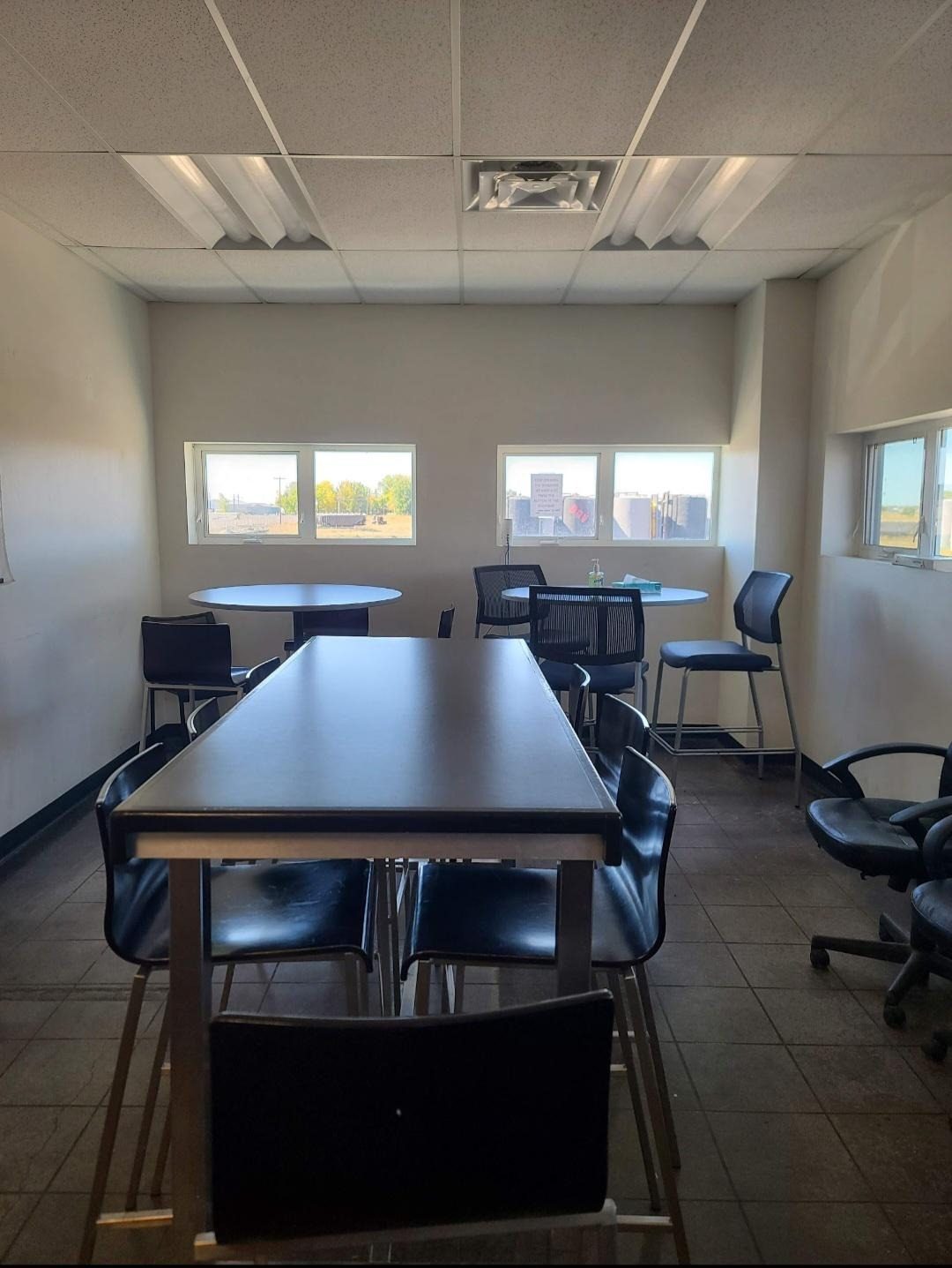 Commercial break room